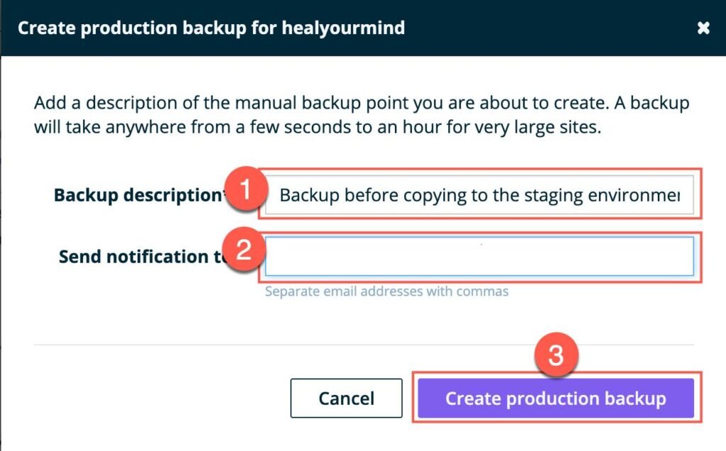 How to create staging environment in WPEngine