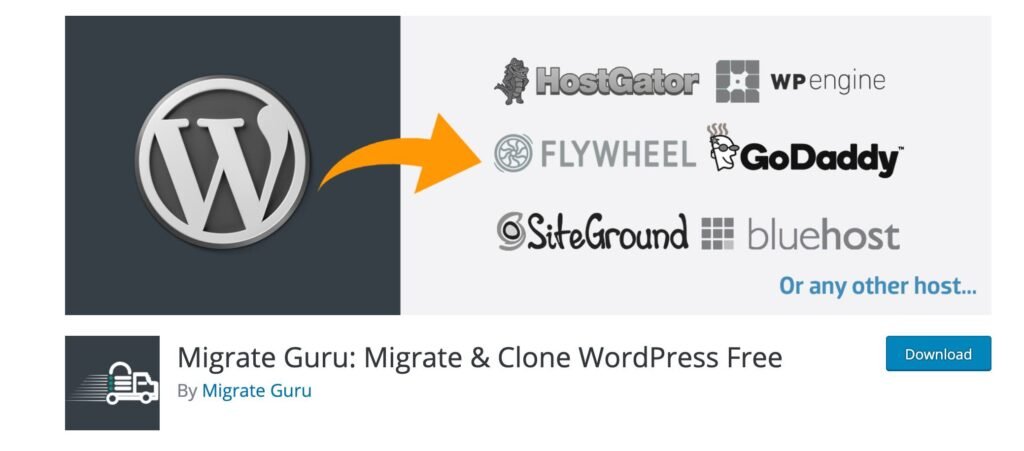 migrate wordpress website