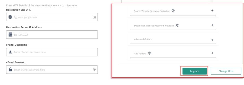 migrate wordpress website