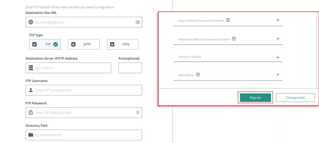 migrate wordpress website from one domain to another