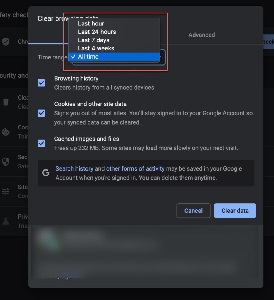 How to clear browser cache on any browser