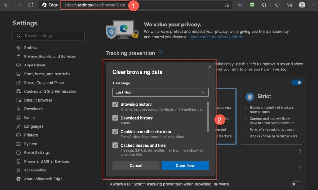 How to clear browser cache on any browser